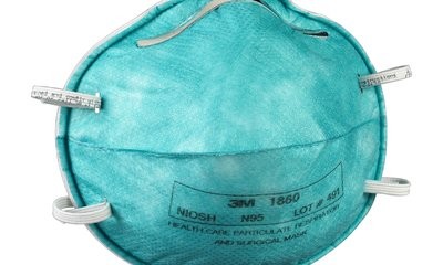 3M 1860 N95 RESPIRATOR AND SURGICAL MASK