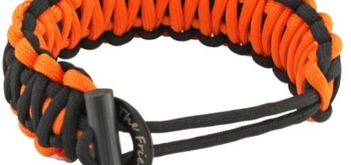 Adjustable Premium Paracord Bracelet with Fire Starter