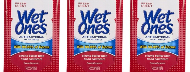 Wet Ones Antibacterial Hand Wipes Travel Pack