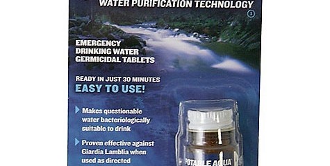 Potable Aqua Water Treatment Tablets