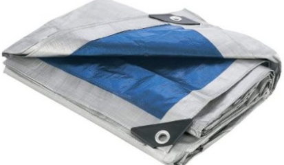 Maxam 20 X 20 All Purpose Blue Tarp